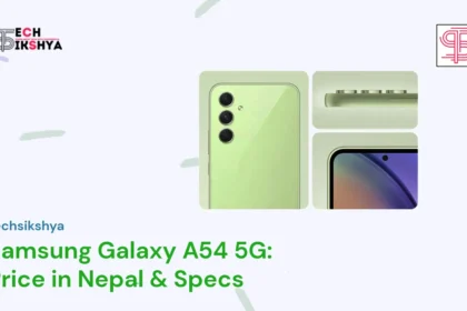 Featured Photo of Samsung Galaxy a54 Price in Nepal