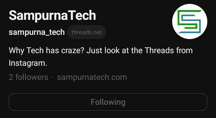 Sampurnatech Threads Profile