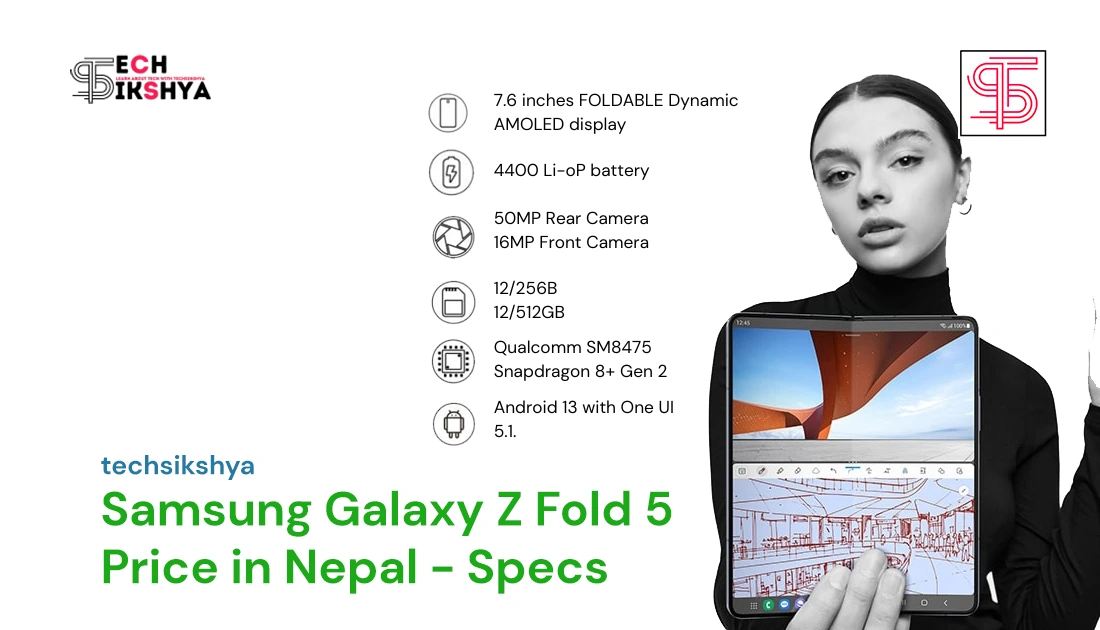 Featured Photo of Samsung Galaxy Z Fold 5 Price in Nepal