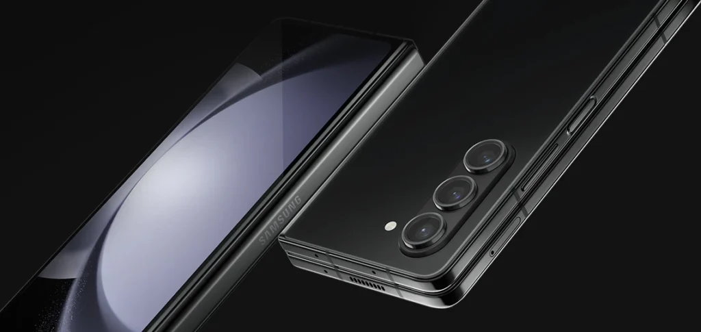 Phantom Black Color Design of Samsung Galaxy Z Fold 5